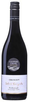 Coopers Creek Gibsons Run Pinot Noir