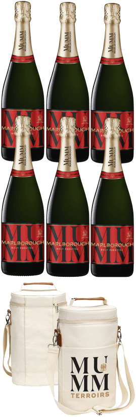 Mumm Marlborough Brut Prestige (6 bottles + Mumm Cooler Bag)