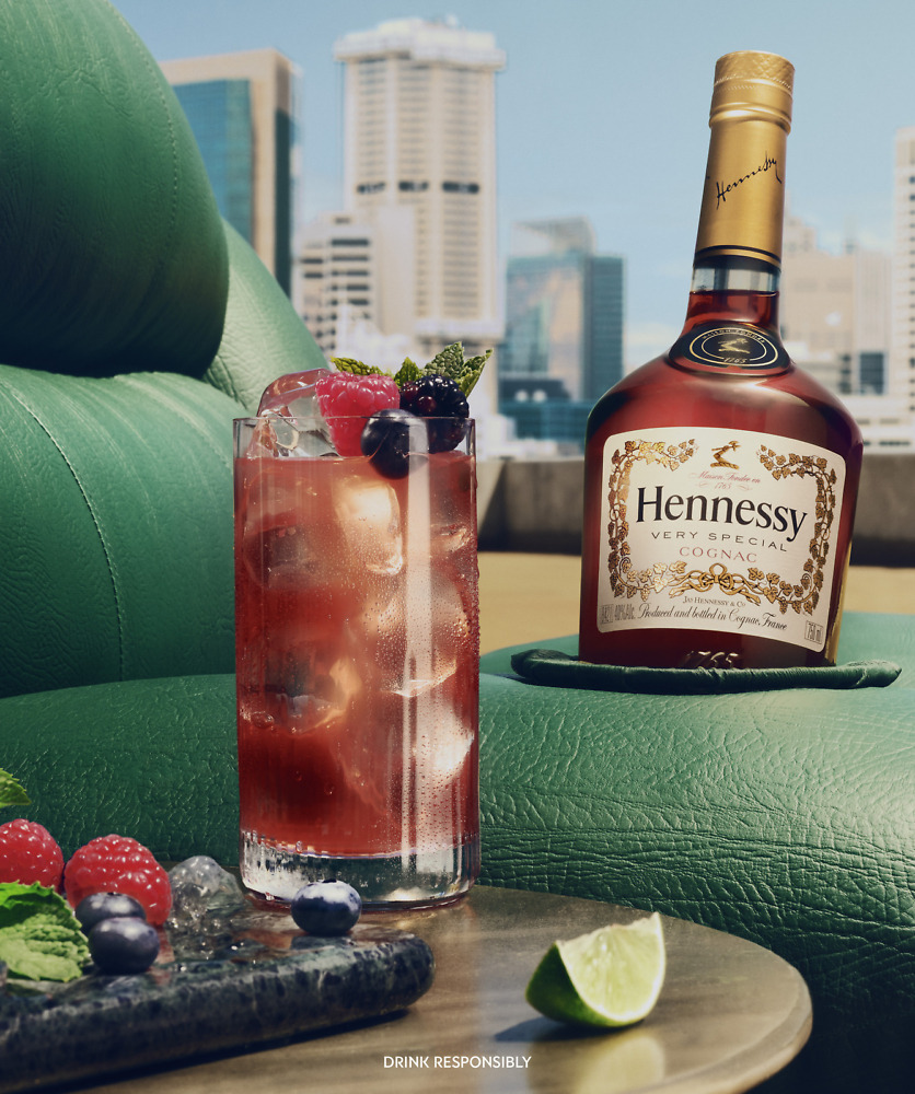 Hennessy x Berry Mojito Hennessy x Berry Mojito