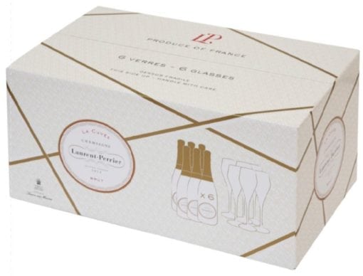 Laurent Perrier La Cuvee Champagne Brut (6 bottles + 6 flutes) - Image 2