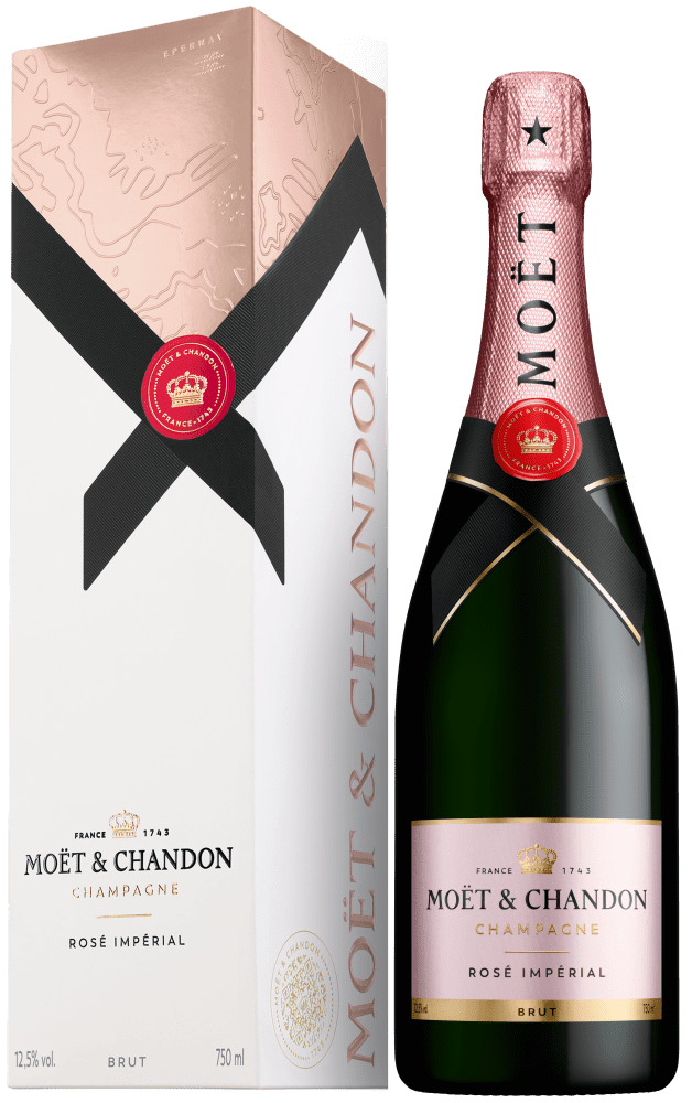 Moet & Chandon Rose Champagne Brut (Gift Boxed)