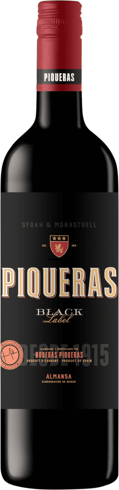 Piqueras Black Label Syrah Monastrell