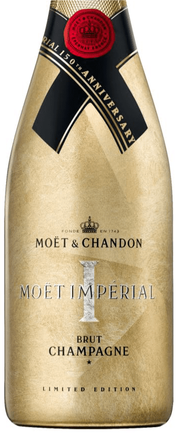 Moet & Chandon Golden Bottle (150th Anniversary Limited Moet & Chandon Golden Bottle (150th Anniversary Limited