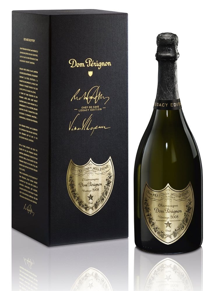 Dom Perignon Champagne (Vintage 2008 Chef de Cave Legacy Edition) The