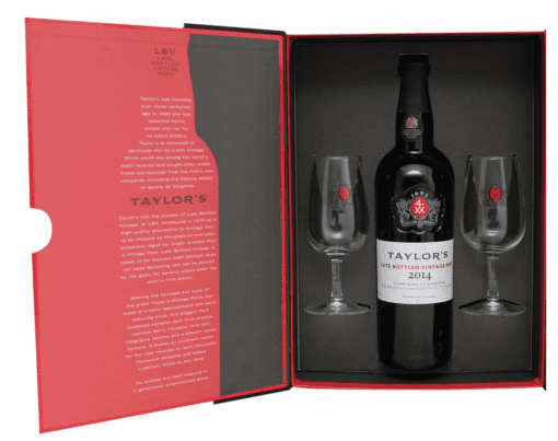 Taylors LBV Port & Two Glasses Gift Pack - Image 2