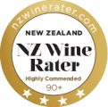 NZ Wine Rater – 4 Stars (Highly Commended)