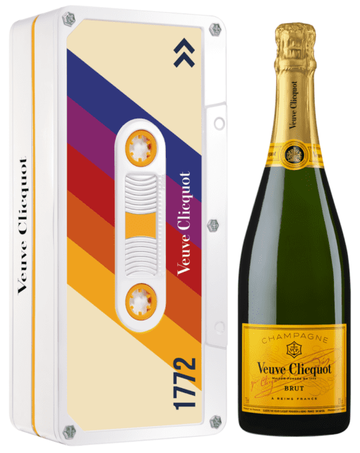 Veuve Clicquot Cassette Tape (Retro Stripes) - Image 2