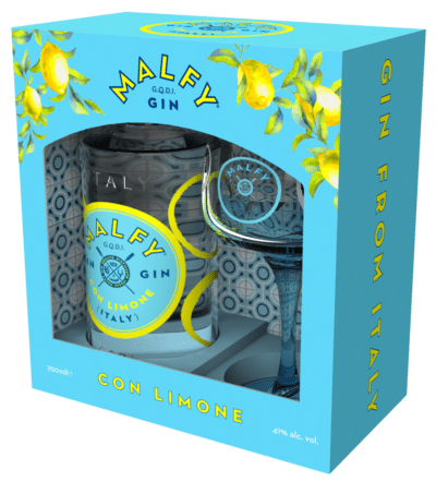 Malfy Con Limone Gin + Copa Gin Glass