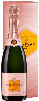 Veuve Clicquot Rose Champagne (Radiating Retro Gift Box)