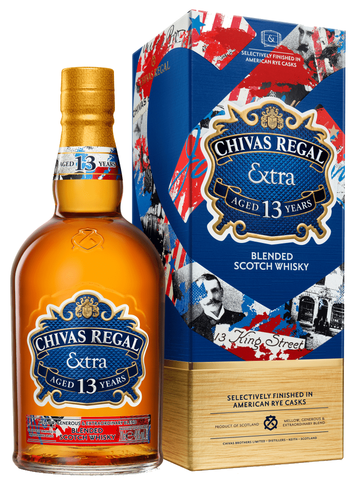 Chivas Regal Extra 13yo Scotch Whisky American Rye Cask