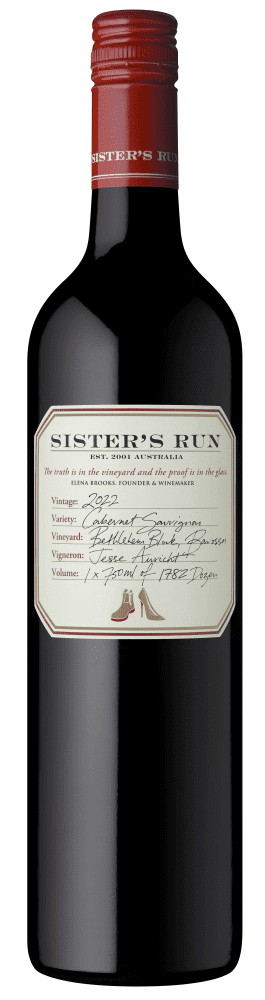Sister’s Run Bethlehem Block Barossa Cabernet Sauvignon