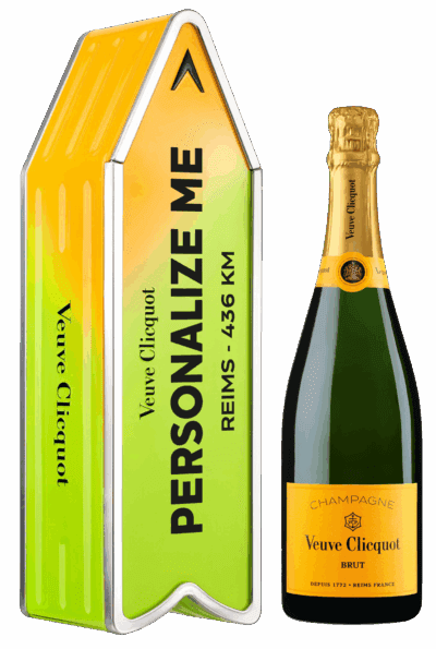 Veuve Clicquot Personalised Arrow (Green)