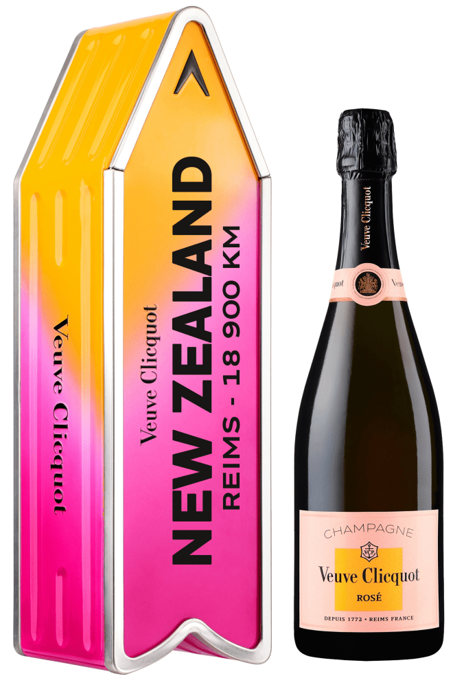 Veuve Clicquot New Zealand Rose Arrow