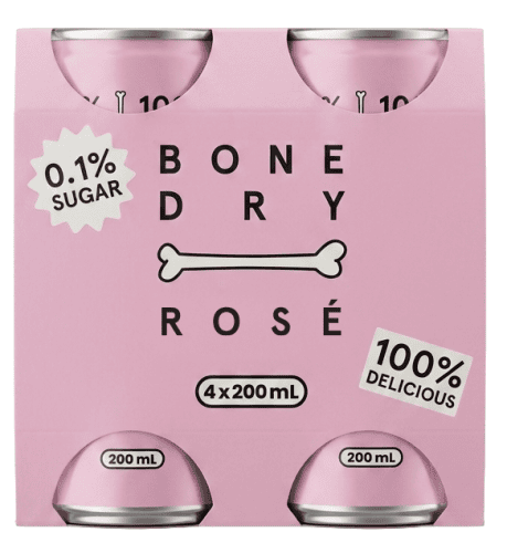 Bone Dry Rose (4 pack 200ml cans)